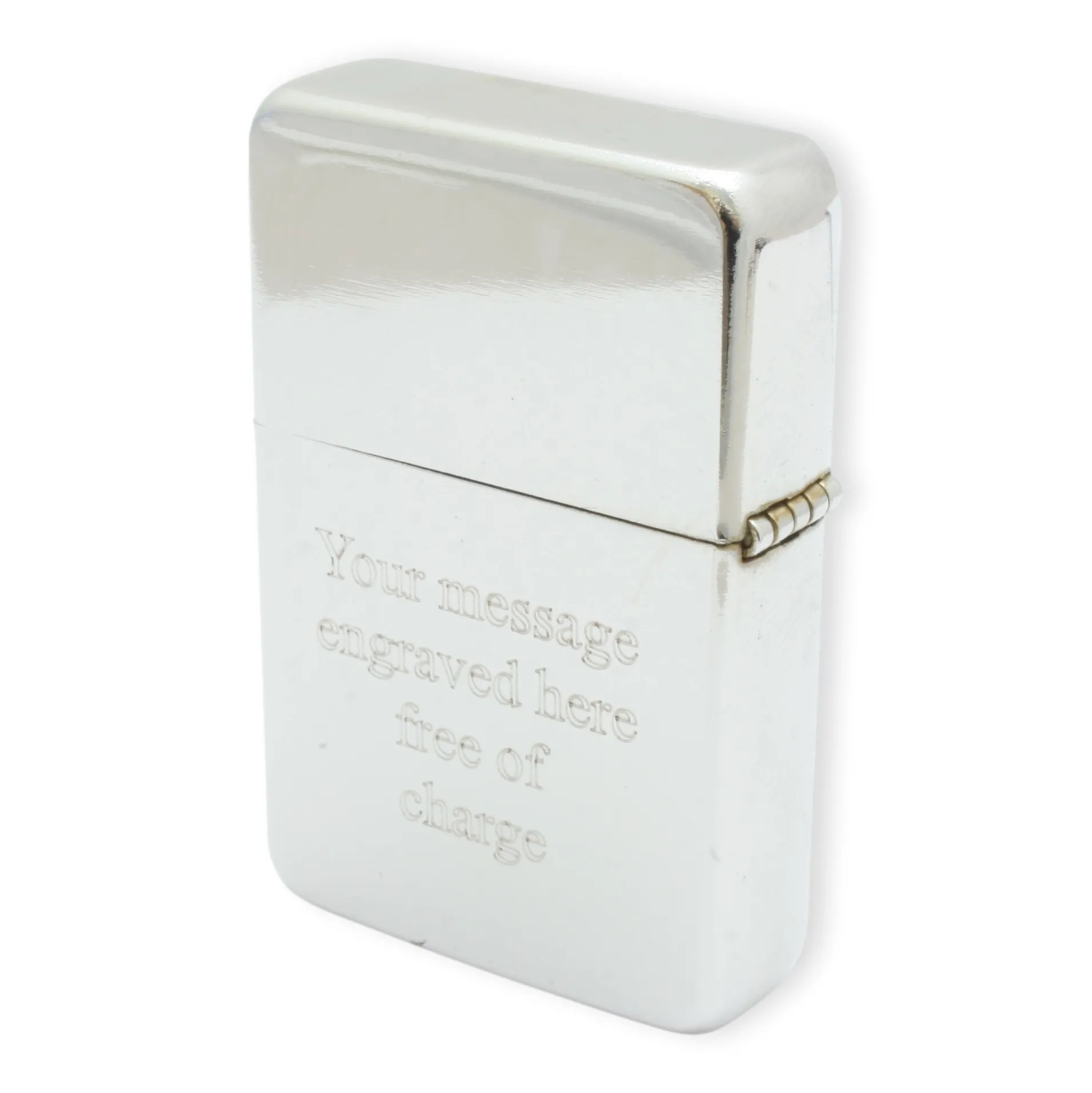 Stag Head Refillable Petrol Lighter With Engraving