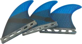 Surfboard fin Single Tab Fin Medium Size, G5 tri Fin (Blue G5)