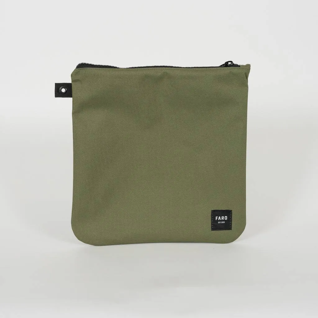 Surfboard Fin Wallet - Olive Drab