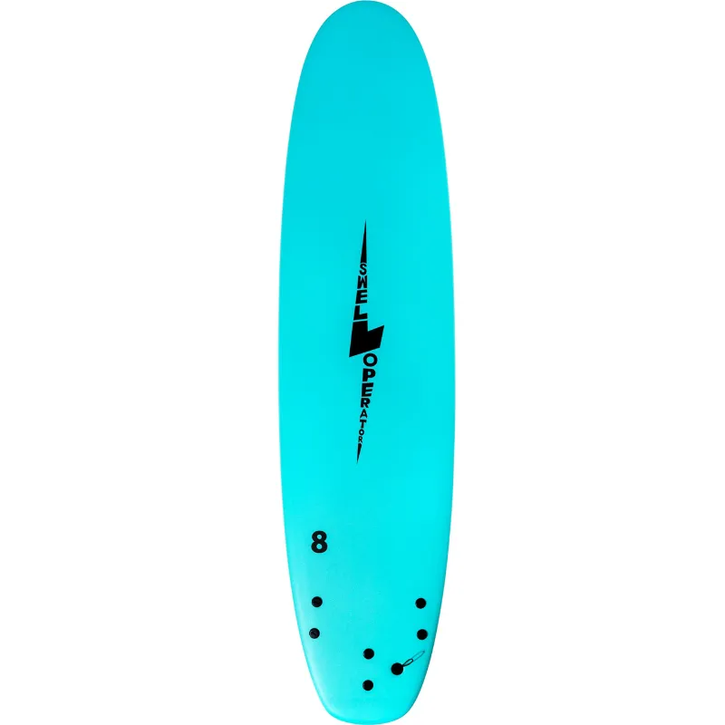 Surfboard Trading Co. 8’0" Swell Operator Foam Surfboard - Aqua