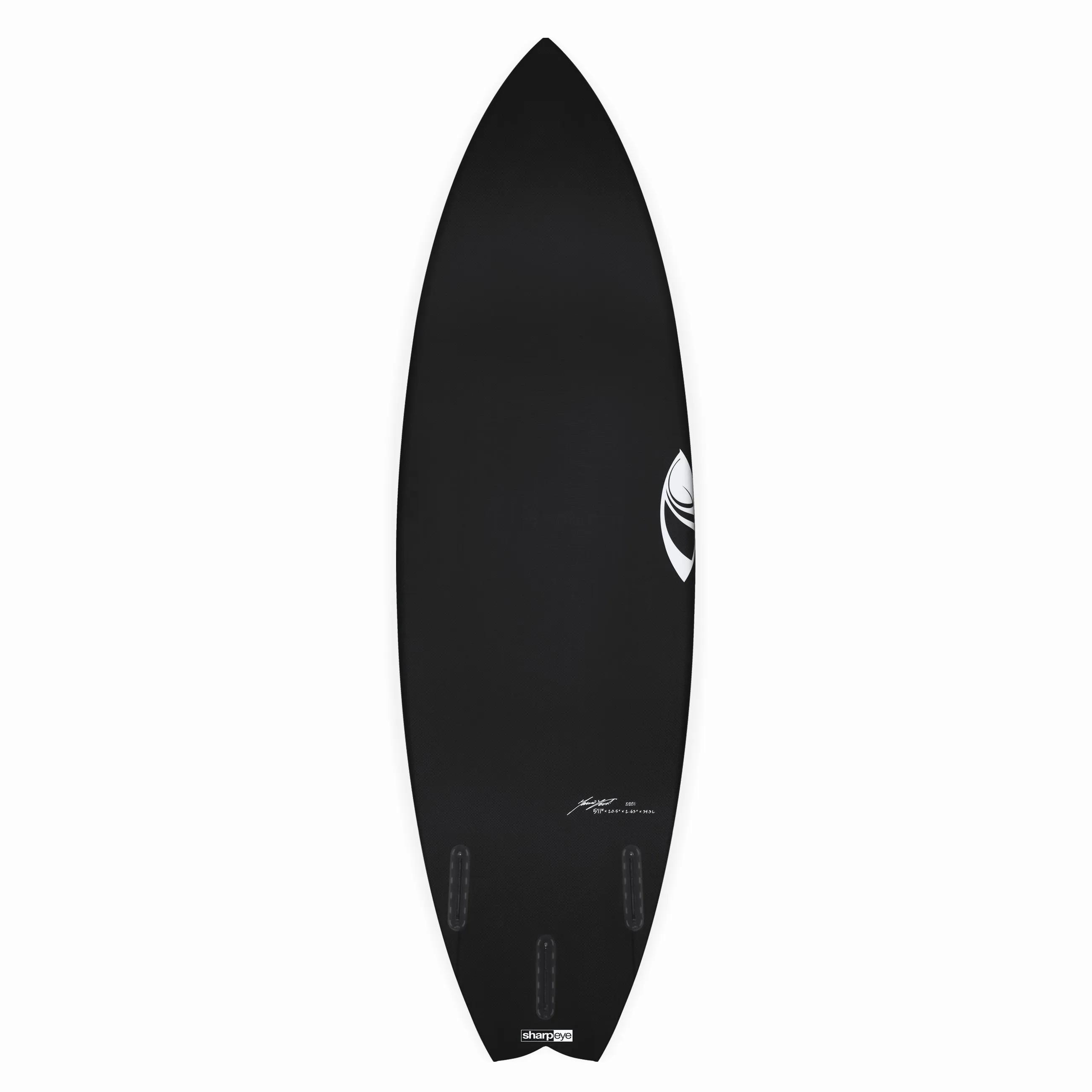 TWIN TURBO (C1 LITE) 6'2" x 21.5 X 2.75 - 39.30L, Swallow, 3x  FCS 2 Fin Boxes, C1 - ID:929616