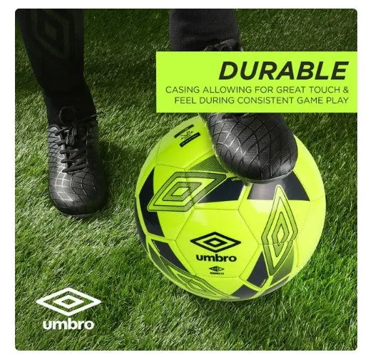 Umbro Ceramica 2.0 Size 5 Youth and Beginner Soccer Ball, Yellow