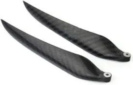 VERBANA RC Model Airplane Carbon fiber Folding propeller Blade Leaf 9.5x5,10x6,11x6,11x8,12x6,13x8,14x8 10-16 inch 2-Blade Propeller Spare Part For RC Fixed wing model Airplane Plane Accessories Part(