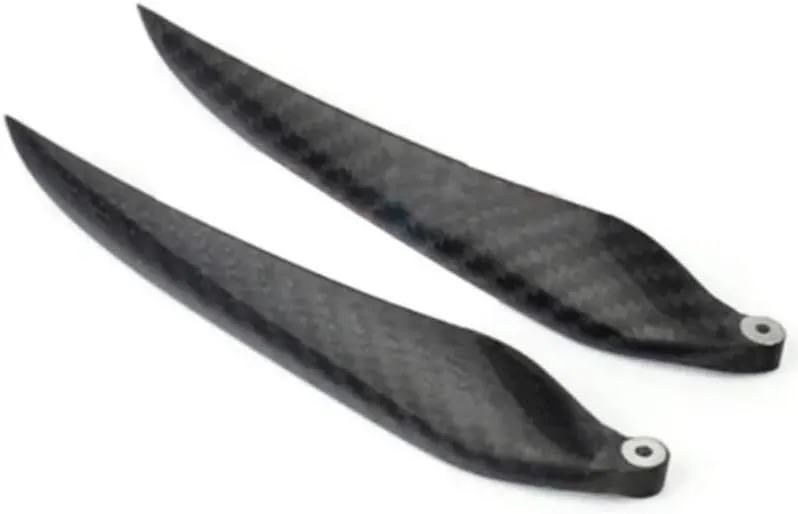 VERBANA RC Model Airplane Carbon fiber Folding propeller Blade Leaf 9.5x5,10x6,11x6,11x8,12x6,13x8,14x8 10-16 inch 2-Blade Propeller Spare Part For RC Fixed wing model Airplane Plane Accessories Part(
