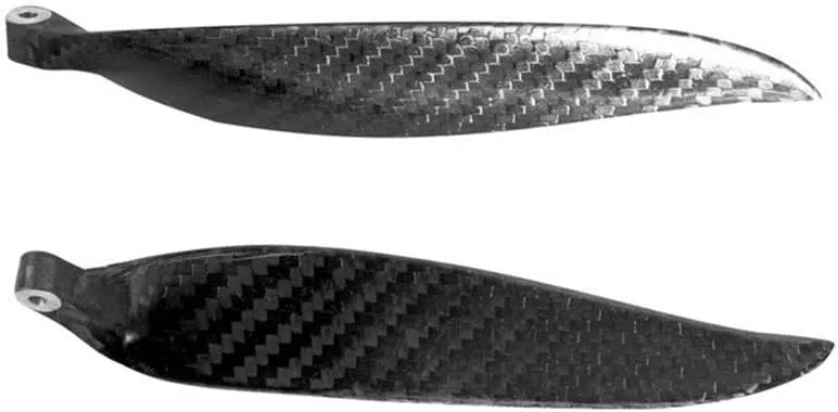 VERBANA RC Model Airplane Carbon fiber Folding propeller Blade Leaf 9.5x5,10x6,11x6,11x8,12x6,13x8,14x8 10-16 inch 2-Blade Propeller Spare Part For RC Fixed wing model Airplane Plane Accessories Part(