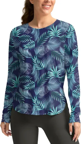 Women's Sun Shirts UPF 50  Long Sleeve UV Protection Shirt Lightweight Quick Dry Workout Hiking Tops for Women